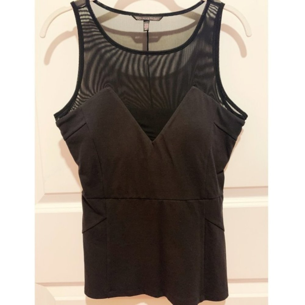 Black Sheer Top - Victoria’s Secret